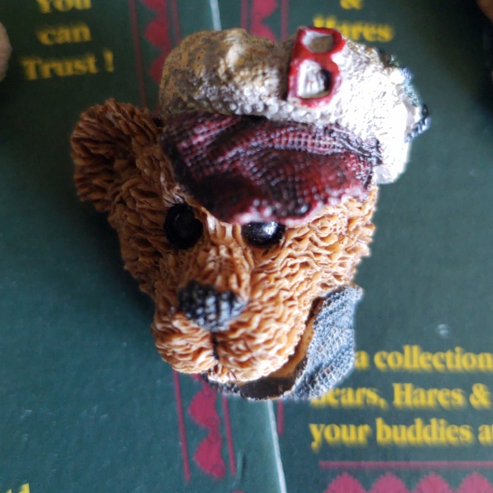 Retired Baseball Cap Boyds Bear Pin